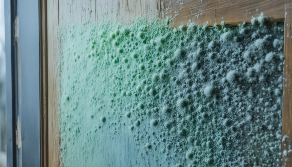 treating mold on wooden surfaces