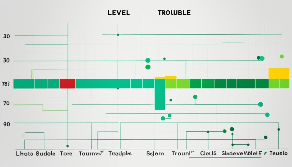 trouble level indicator