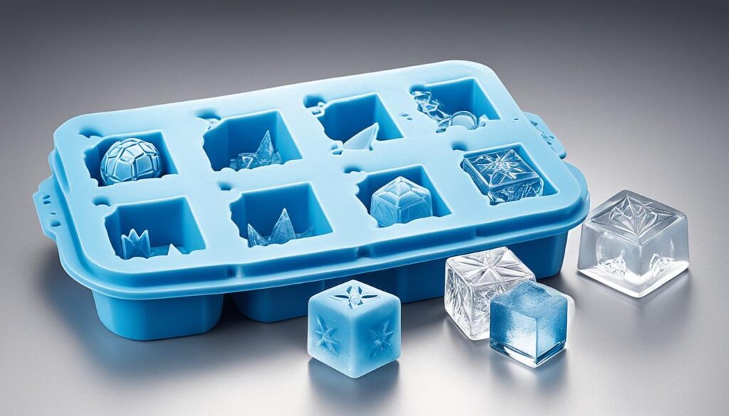 types of ice cube molds