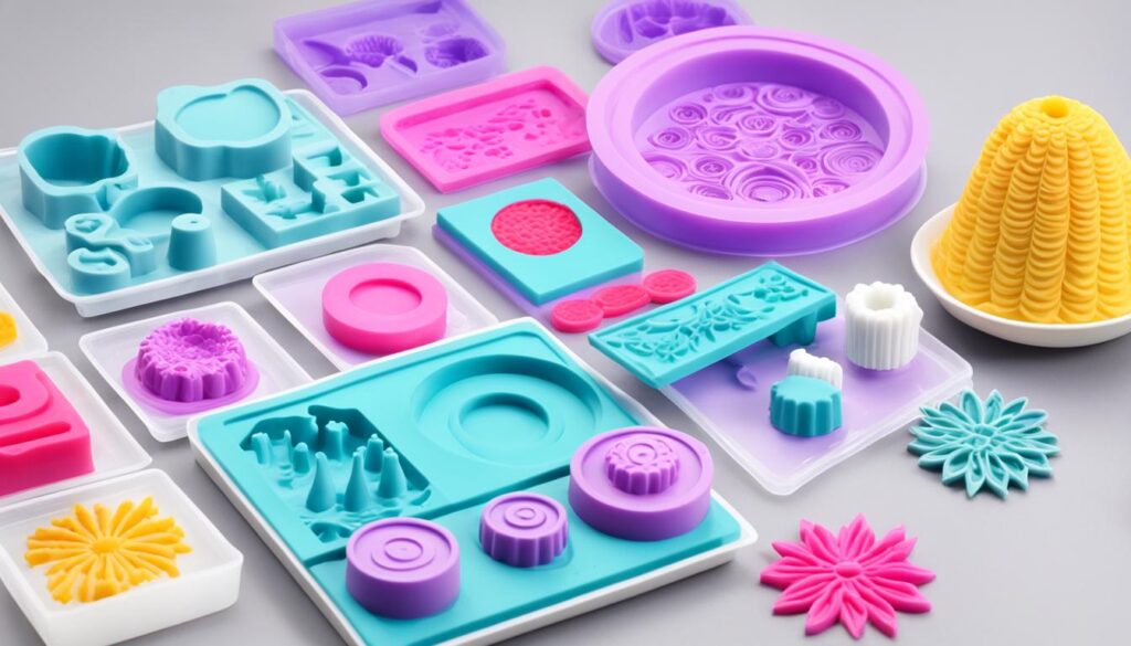 types of silicone molds