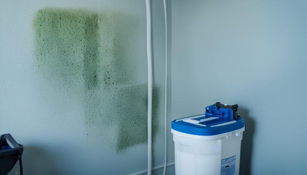 use a dehumidifier for mold control