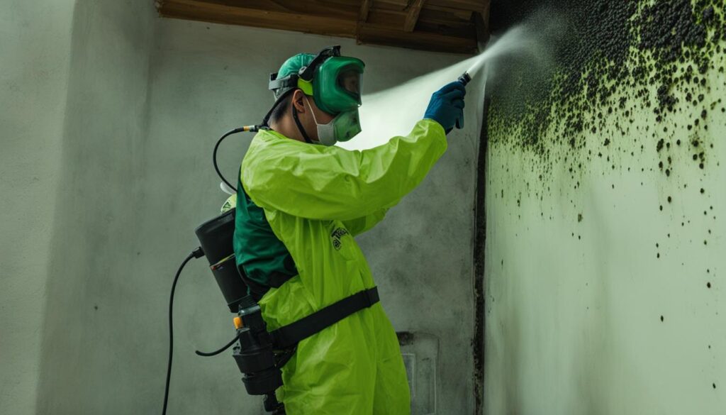 wall mold remediation