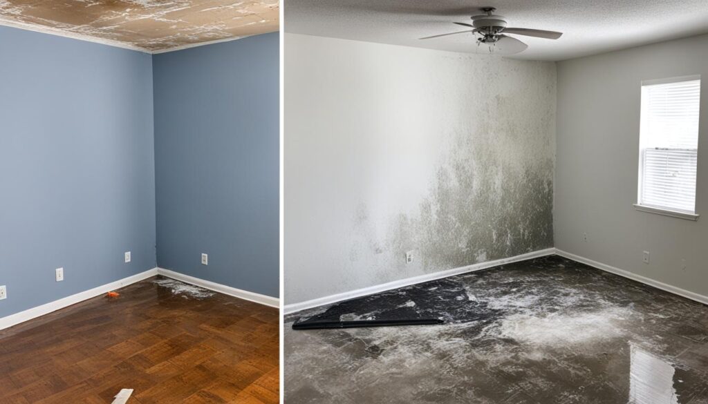 water damage restoration