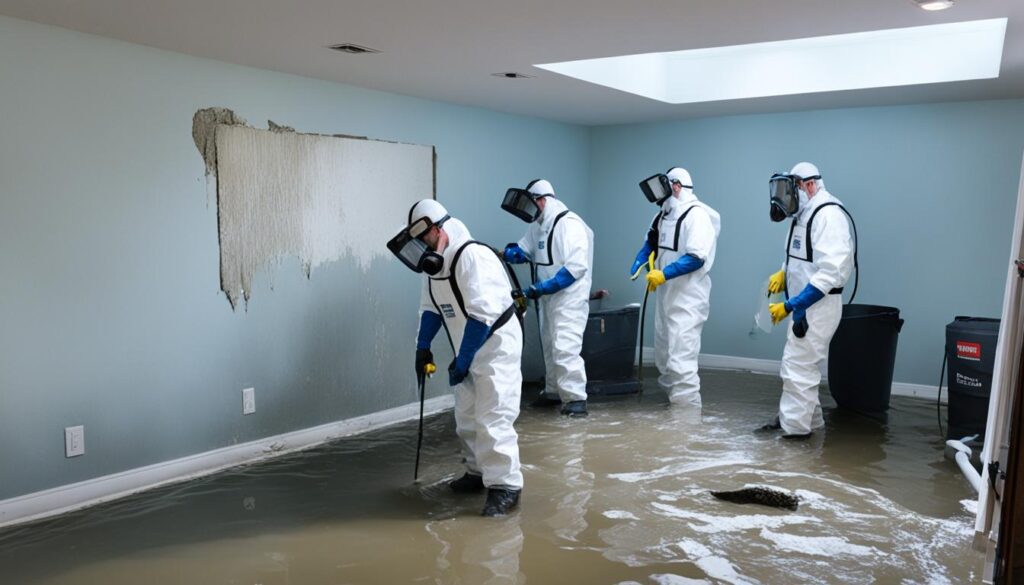 water damage restoration