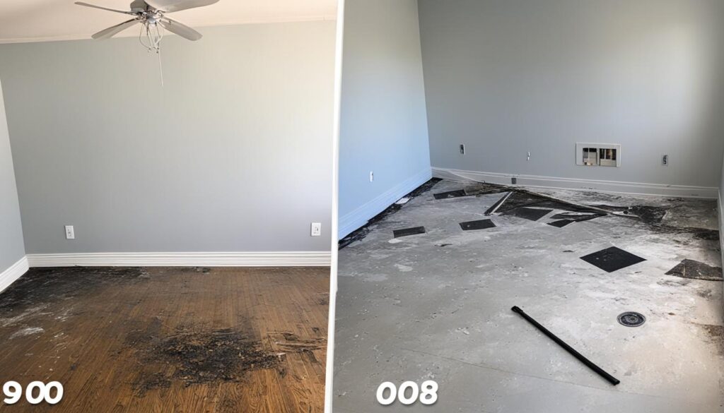 water damage restoration