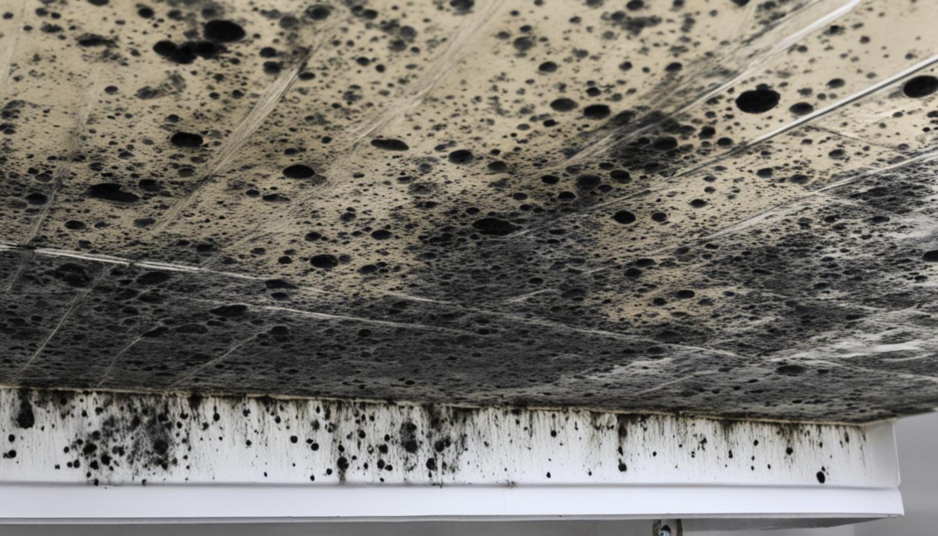 what does black mold look like