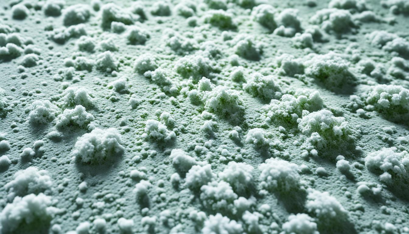 white fluffy mold