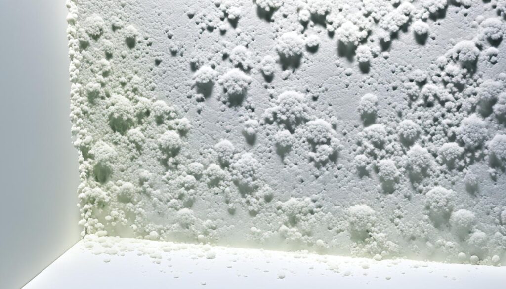 white fluffy mold image