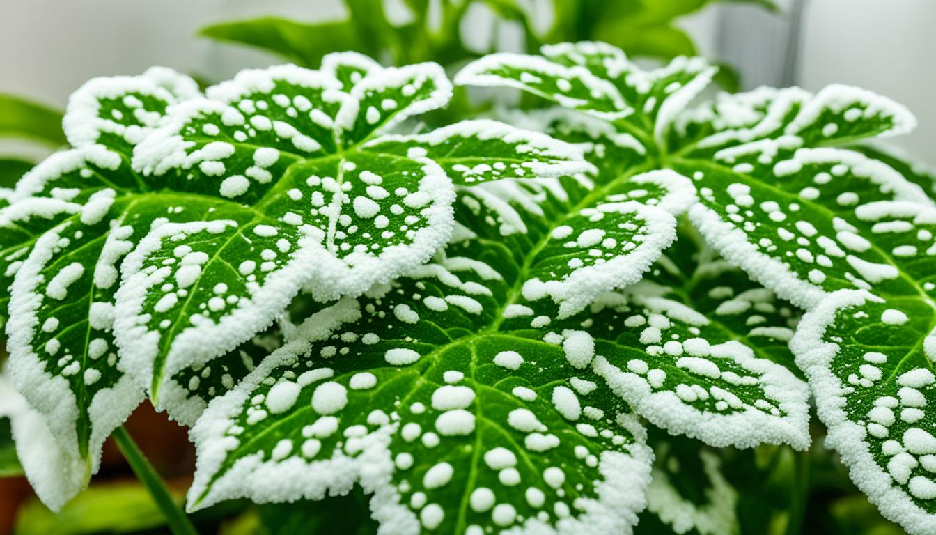 white fungus on indoor plants