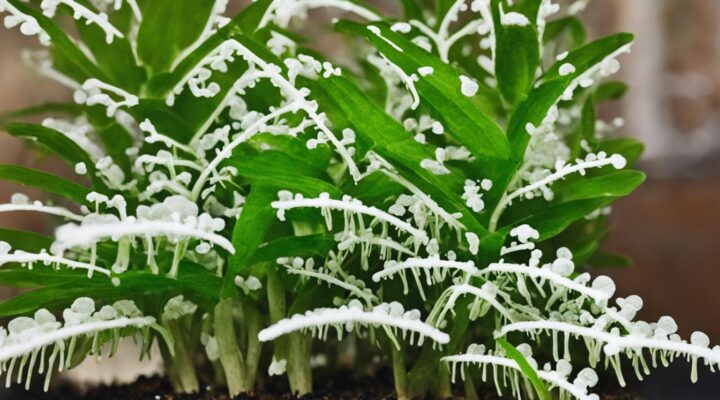 white fungus on indoor plants