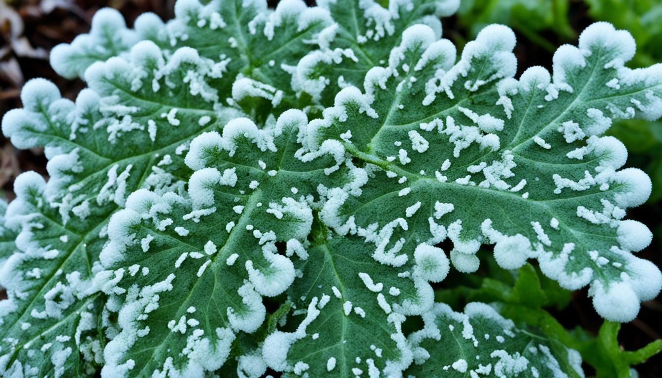 white fungus on plants