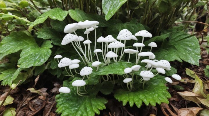 white fungus on plants