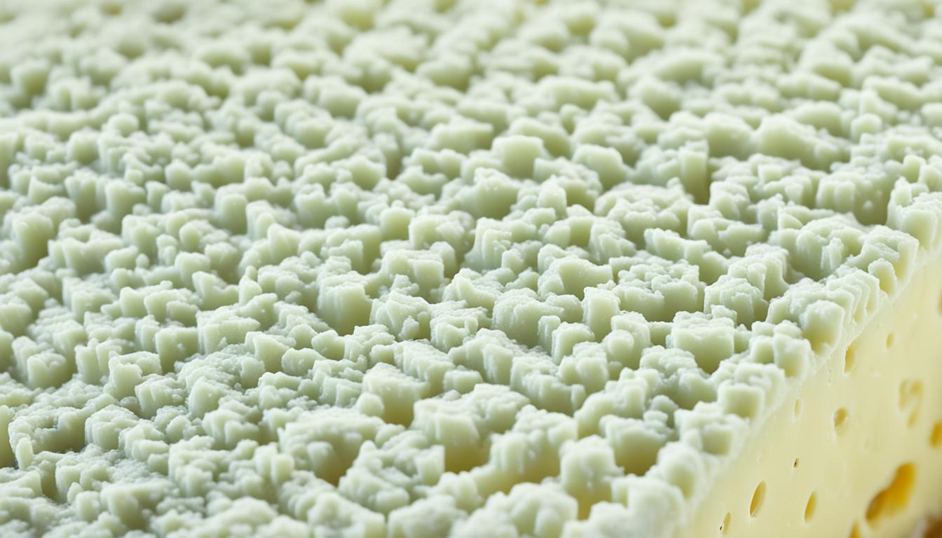 white mold on cheese