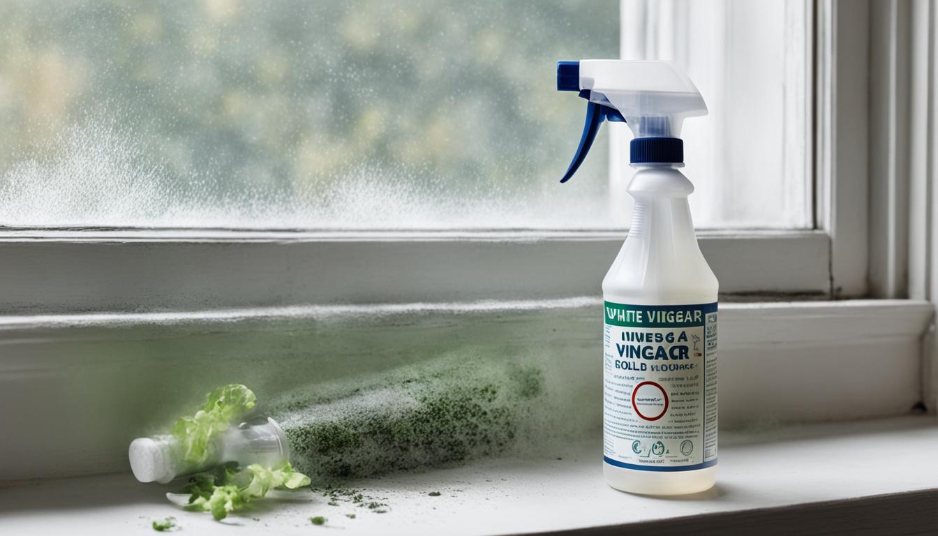 white vinegar for mold