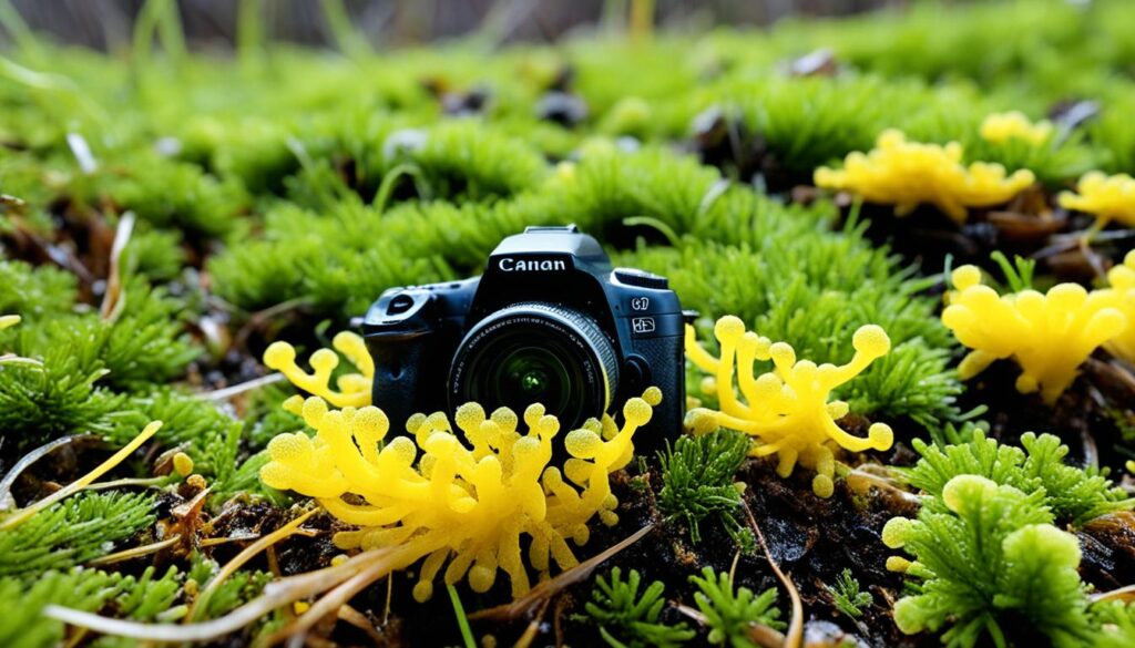 yellow slime mold